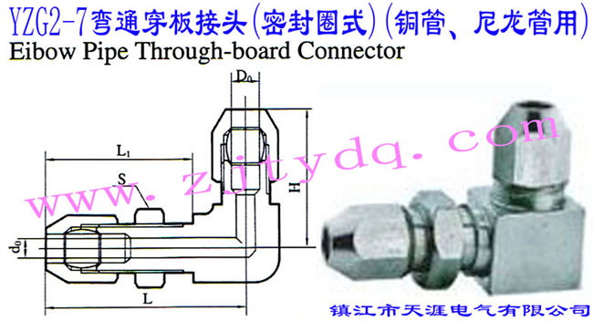 YZG2-7ͨ^(ܷȦʽ)(~)Elbow Pipe Through-board Connector