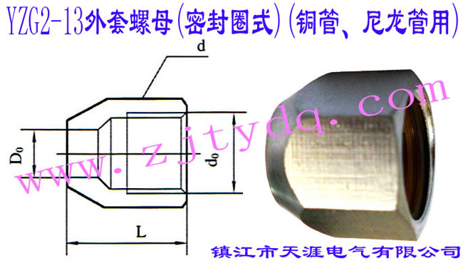 YZG2-13ĸ(ܷȦʽ)(~)Outer Liner Nut