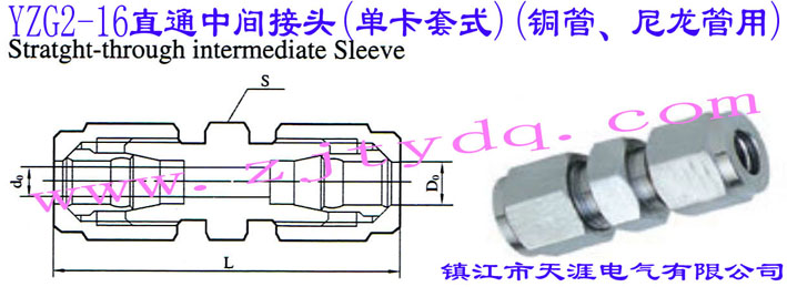 YZG2-16ֱͨg^(οʽ)(~)Straight-through Intermediate Sleeve